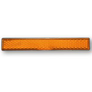 Highsider Smart Reflektor mit Selbstklebefolie 100 x 13 mm gelb