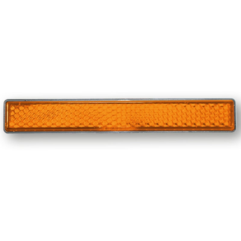 Highsider Smart Reflektor mit Selbstklebefolie 100 x 13 mm gelb