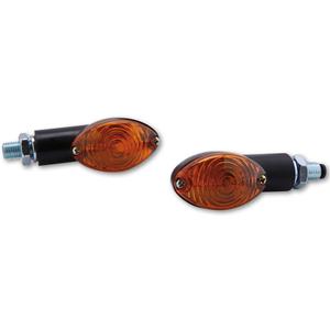 Motorradblinker Highsider Smart Cateye Mini orange