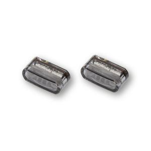 Motorradblinker Highsider Smart Module 1 LED rauchgrau