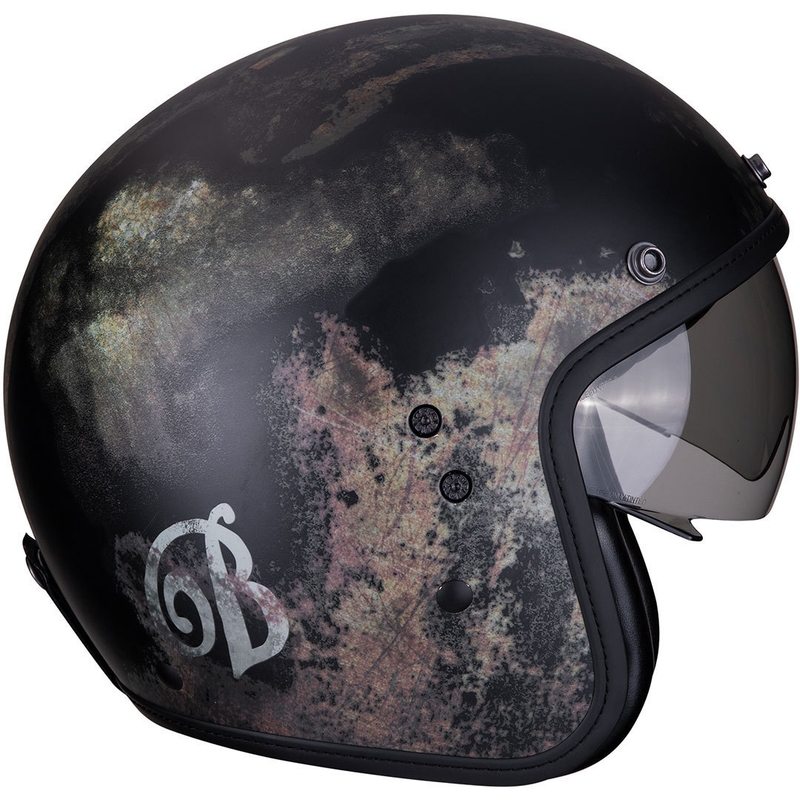 Offener Motorradhelm Scorpion Belfast Tempus Ausverkauf