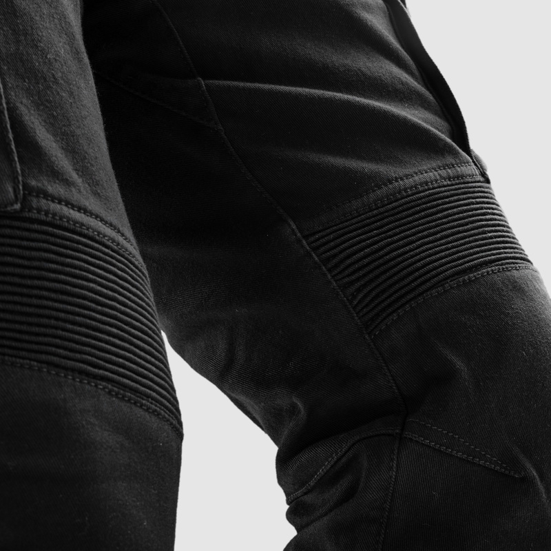 Ozone Faster TP Motorradjeans schwarz