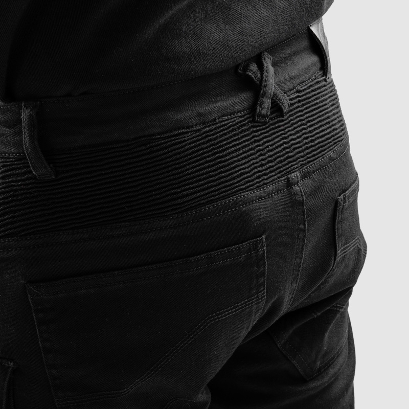 Ozone Faster TP Motorradjeans schwarz