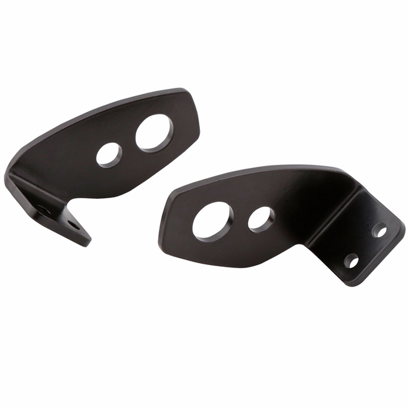 Original LED-Blinkerhalter Highsider Pro für Suzuki Motorrad-Kennzeichen, schwarz