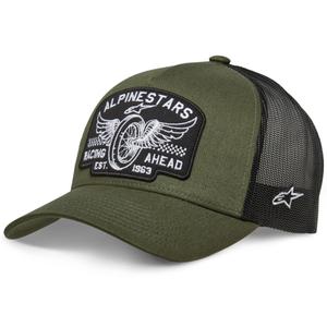 Alpinestars Heritage Patcher Kappe grün und schwarz