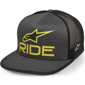 Alpinestars Ride 4.0 ER Kappe grau-schwarz-gelb