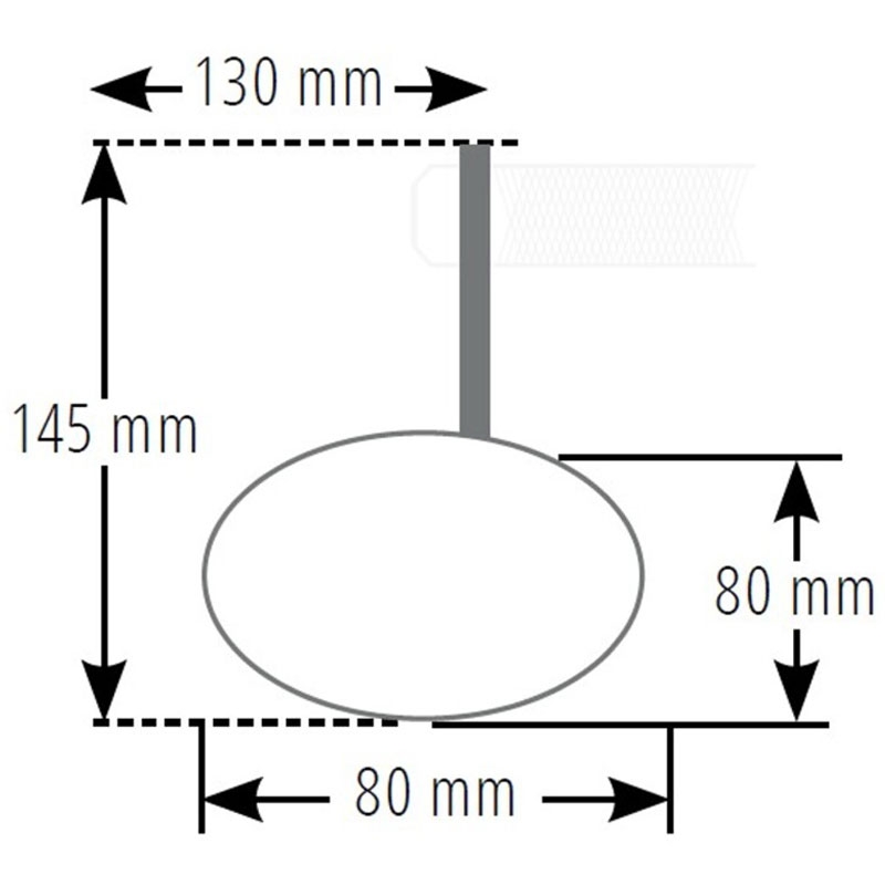 Highsider Smart Lenkerenden-Rückspiegel Links/Rechts Schwarz