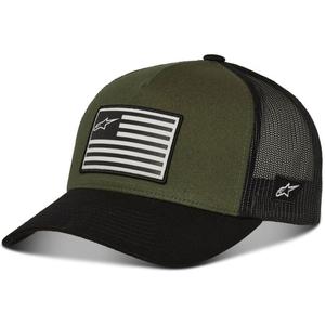 Alpinestars Flag Snap Hut grün-schwarz