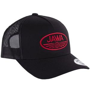 JAWA schwarze Netzmütze