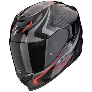 Integral Motorradhelm Scorpion EXO-520 EVO AIR TERRA schwarz-silber-rot