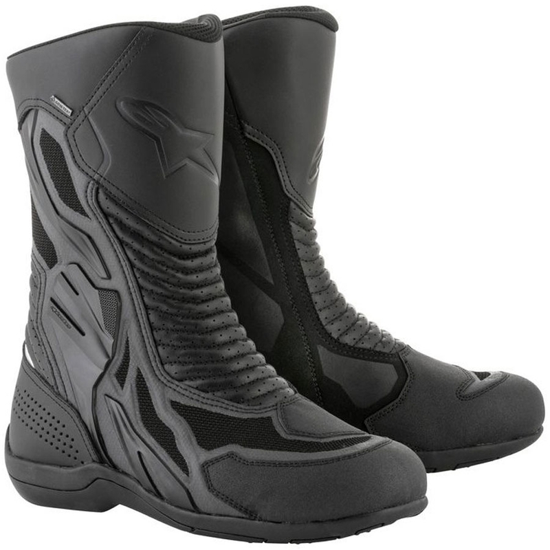 Alpinestars Air Plus XCR 2 Gore-Tex Motorradstiefel Schwarz