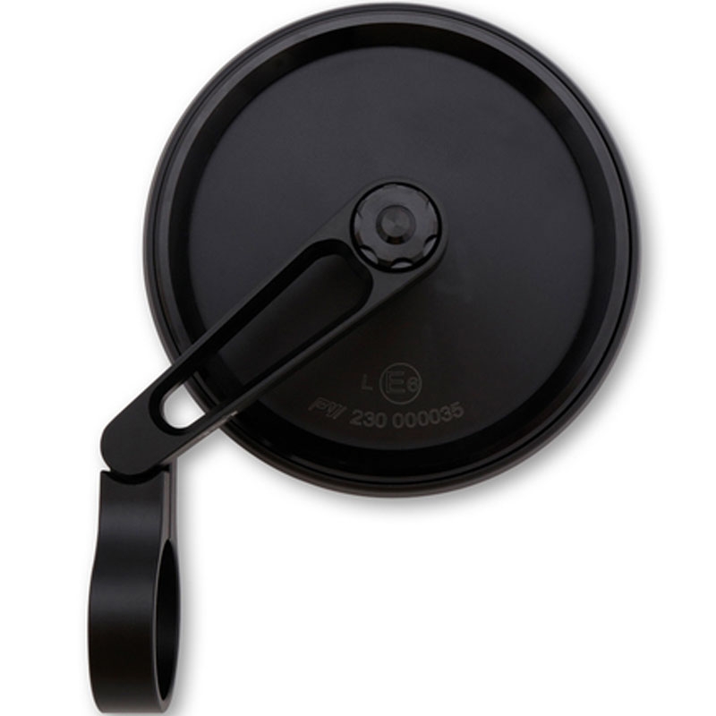 Highsider PRO Nova-Run Lenkerendenspiegel kurz schwarz 2 Stück