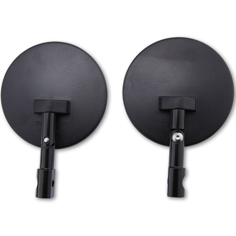 Highsider Superbike Lenkerendenspiegel schwarz 2 Stück