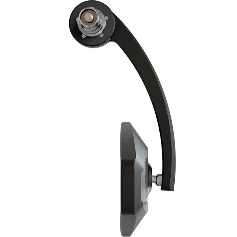 Highsider Booster 2 EVO Lenkerendenspiegel schwarz
