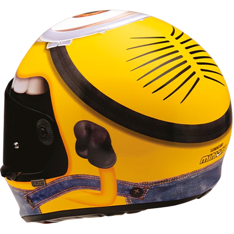 HJC V10 Stuart Minions MC3 Integralhelm Gelb-Blau