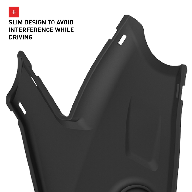 Rahmenabdeckung POLISPORT PERFORMANCE schwarz