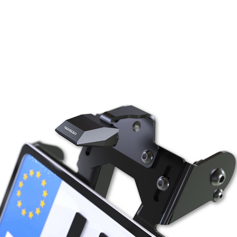 Kennzeichenhalter mit Beleuchtung Highsider Akron RS PRO Ducati schwarz