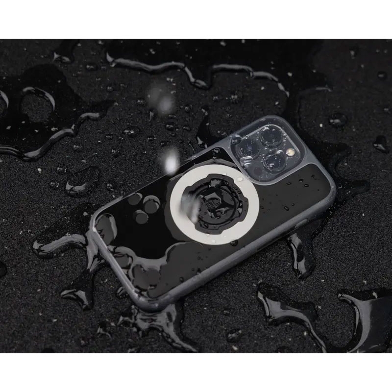 Quad Lock® iPhone 14 Pro Regenschutz Klar