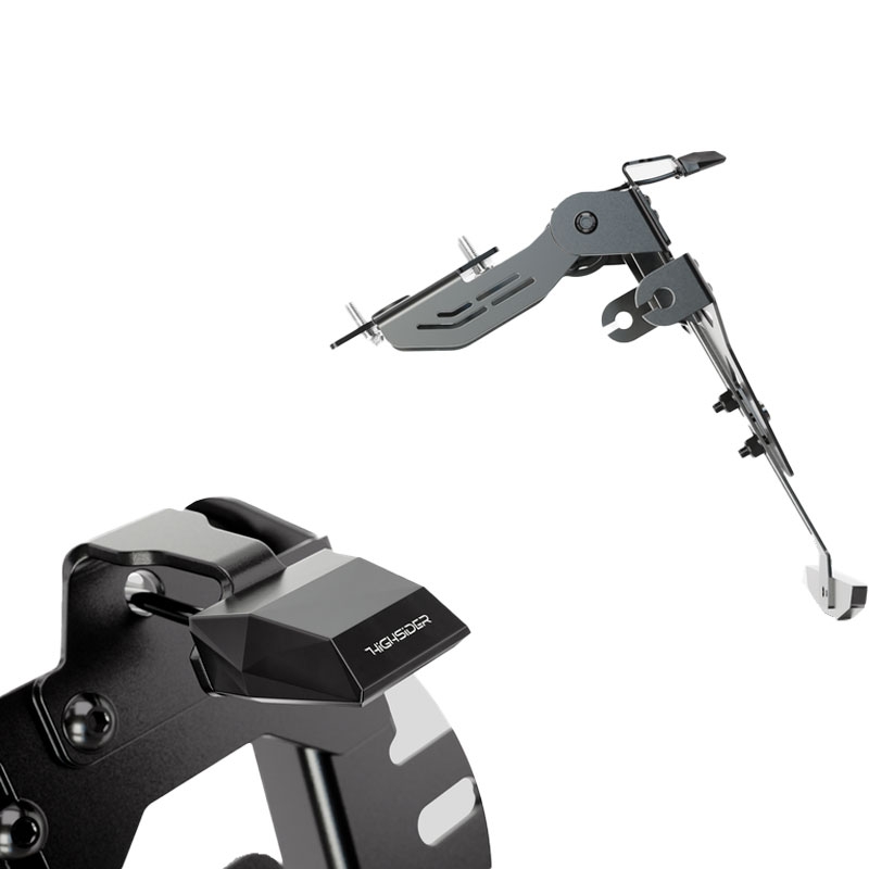 Kennzeichenhalter mit Beleuchtung Highsider License Akron RS PRO KTM 790 DUKE ABS und 890 DUKE R schwarz
