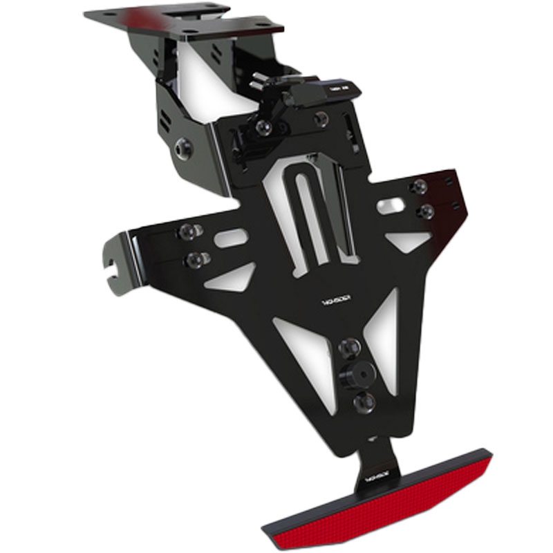 Kennzeichenhalter mit Beleuchtung Highsider Akron RS PRO Triumph SPEED TRIPLE 1050 schwarz