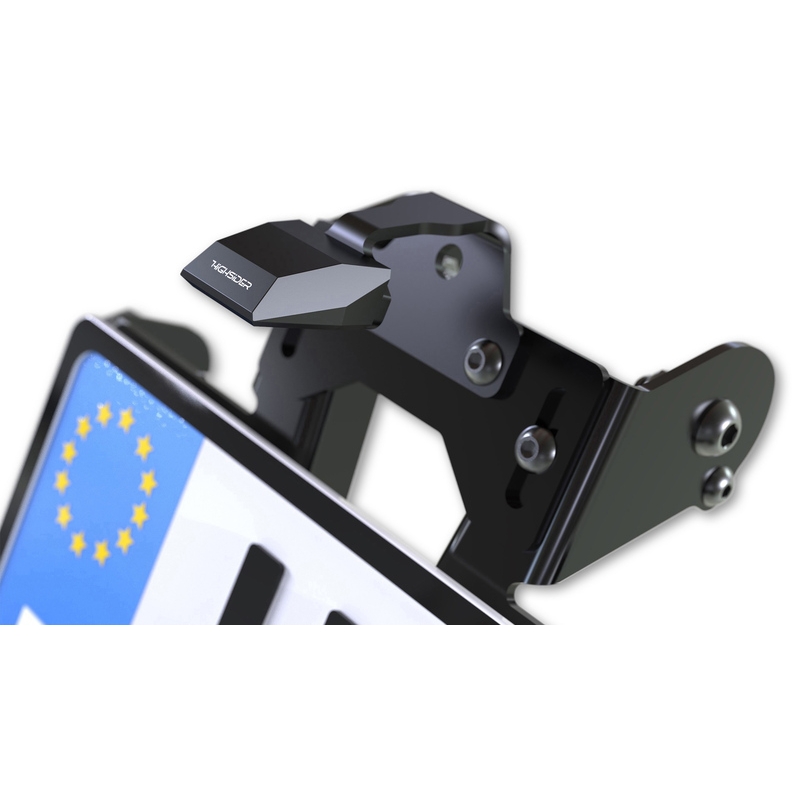 Kennzeichenhalter mit Beleuchtung Highsider Akron RS PRO HONDA CB 1000 R NEO schwarz