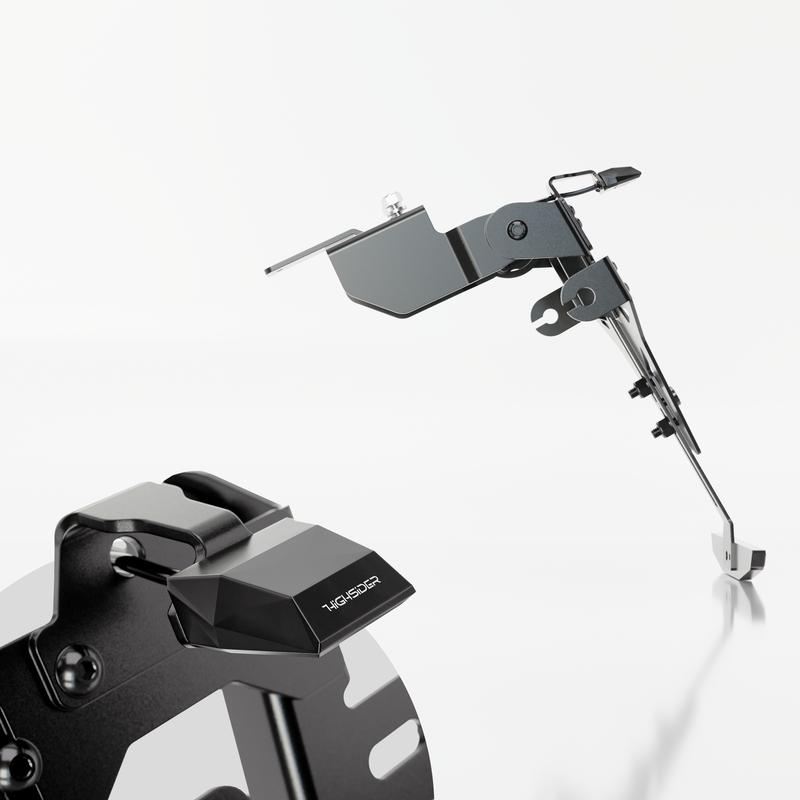 Kennzeichenhalter mit Beleuchtung Highsider Akron RS PRO Kawasaki ER-6 F,N schwarz