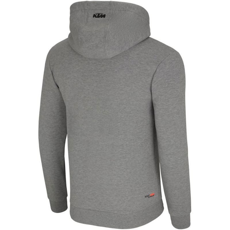 KTM Essential Hoodie hellgrau meliert