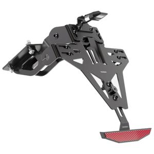 Kennzeichenhalter mit Beleuchtung Highsider Akron RS PRO Kawasaki Z650, Ninja 650 schwarz