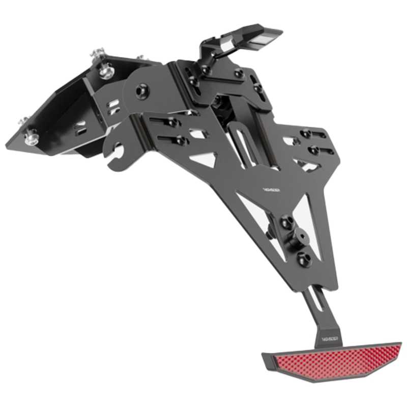 Kennzeichenhalter mit Beleuchtung Highsider Akron RS PRO Kawasaki Z 900 RS schwarz