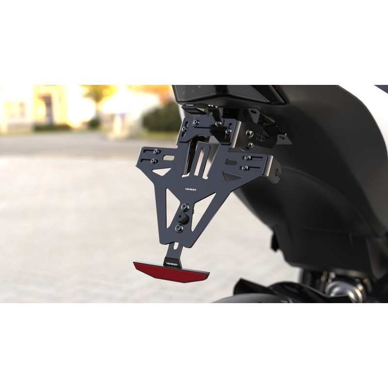Kennzeichenhalter mit Beleuchtung Highsider Akron RS PRO Yamaha MT-09 schwarz