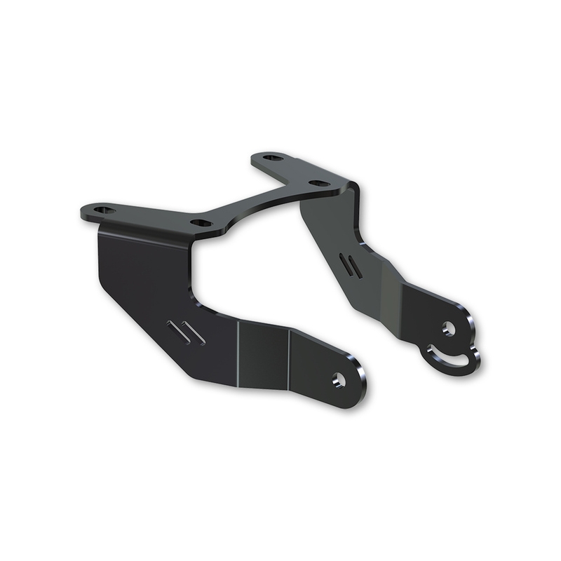 Kennzeichenhalter mit Beleuchtung Highsider Akron RS PRO Yamaha MT-09 schwarz