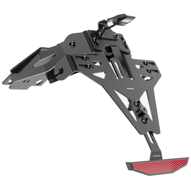 Kennzeichenhalter mit Beleuchtung Highsider Akron RS PRO Yamaha MT-125 schwarz