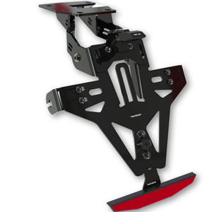 RS PRO Highsider Akron Kennzeichenhalter Universal Schwarz
