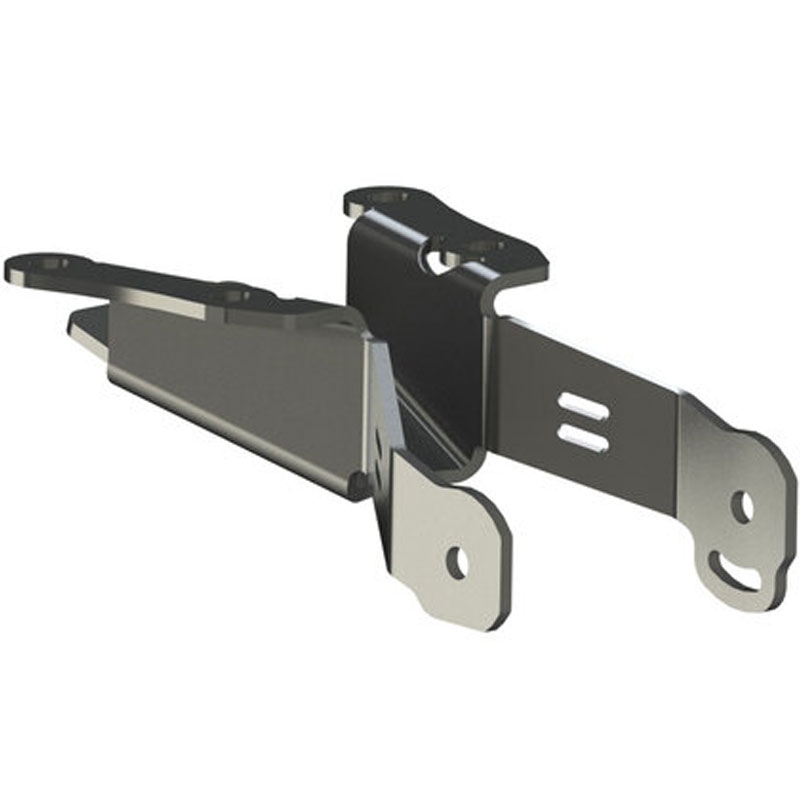 Kennzeichenhalter mit Beleuchtung Highsider Akron RS PRO Yamaha Tracer schwarz