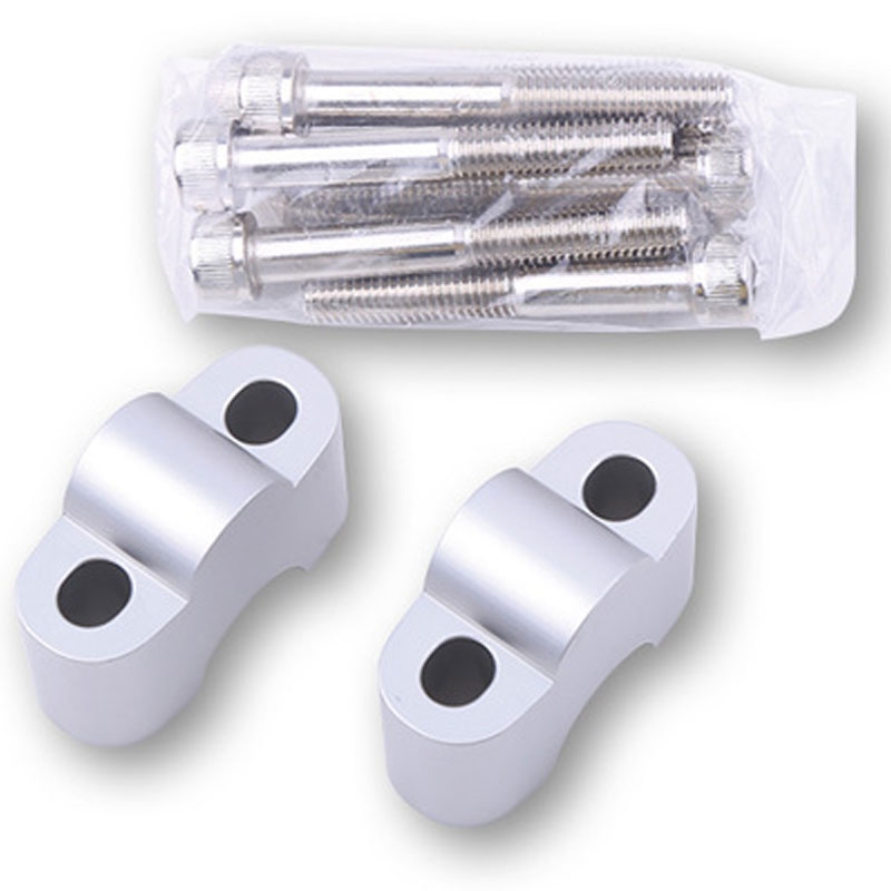 HIGHSIDER Silver Set Distanzscheiben 25mm silber