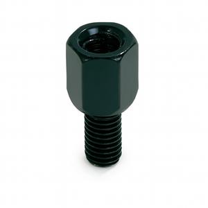 Adapter für Highsider Smart Spiegel von Rechtsgewinde M10 auf Rechtsgewinde M8 schwarz
