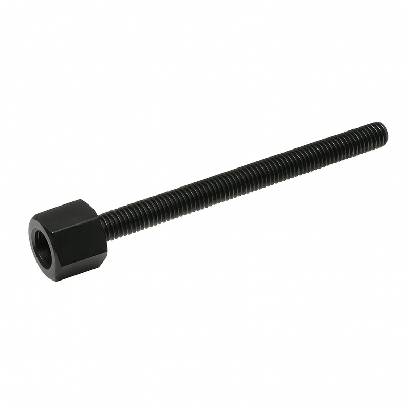 Adapter für Highsider Smart Spiegel von Rechtsgewinde M10 auf Rechtsgewinde M8x85mm schwarz