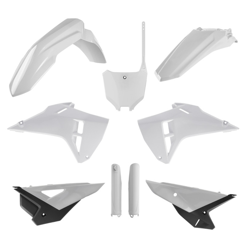 Satz Kunststoffteile POLISPORT restyling weiß