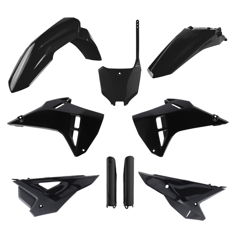 Satz Kunststoffteile POLISPORT restyling schwarz