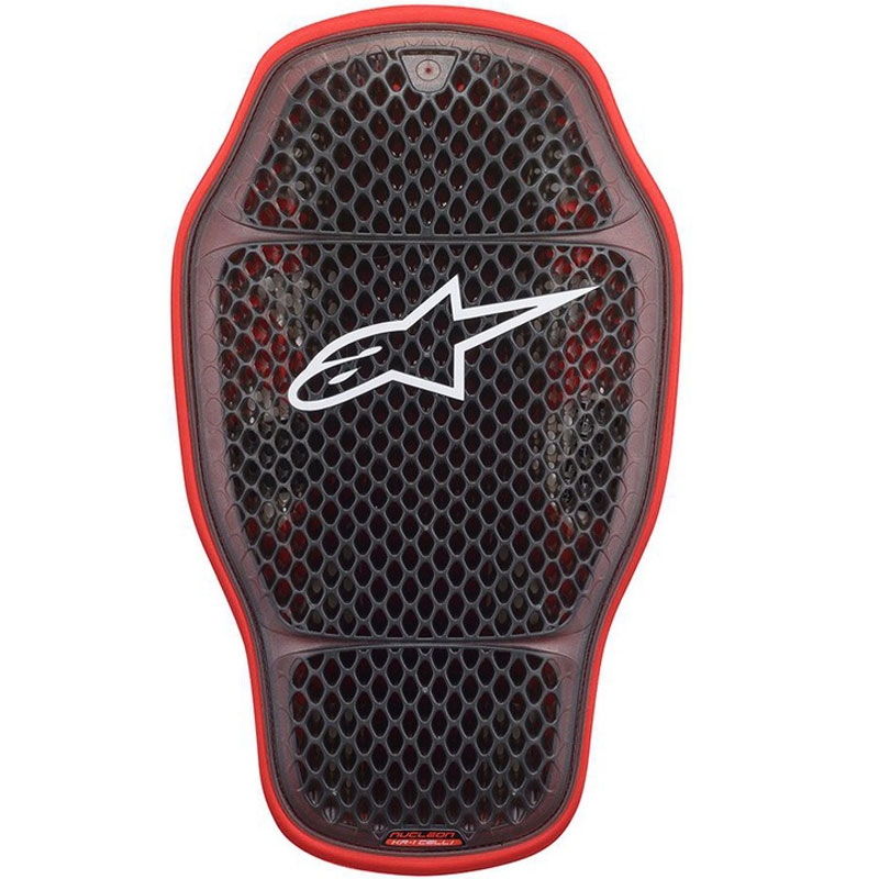 Alpinestars Nucleon KR-1 CELLi CE 2 Rückenprotektor transparent-grau-rot