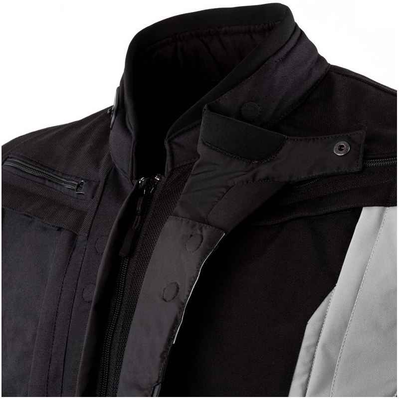 Rebelhorn Hardy II Motorradjacke grau-schwarz-fluo gelb Ausverkauf