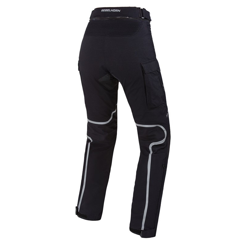 Rebelhorn Hardy II Damen Motorradhose Schwarz Ausverkauf