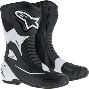 Alpinestars SMX-S Motorradstiefel schwarz-weiß