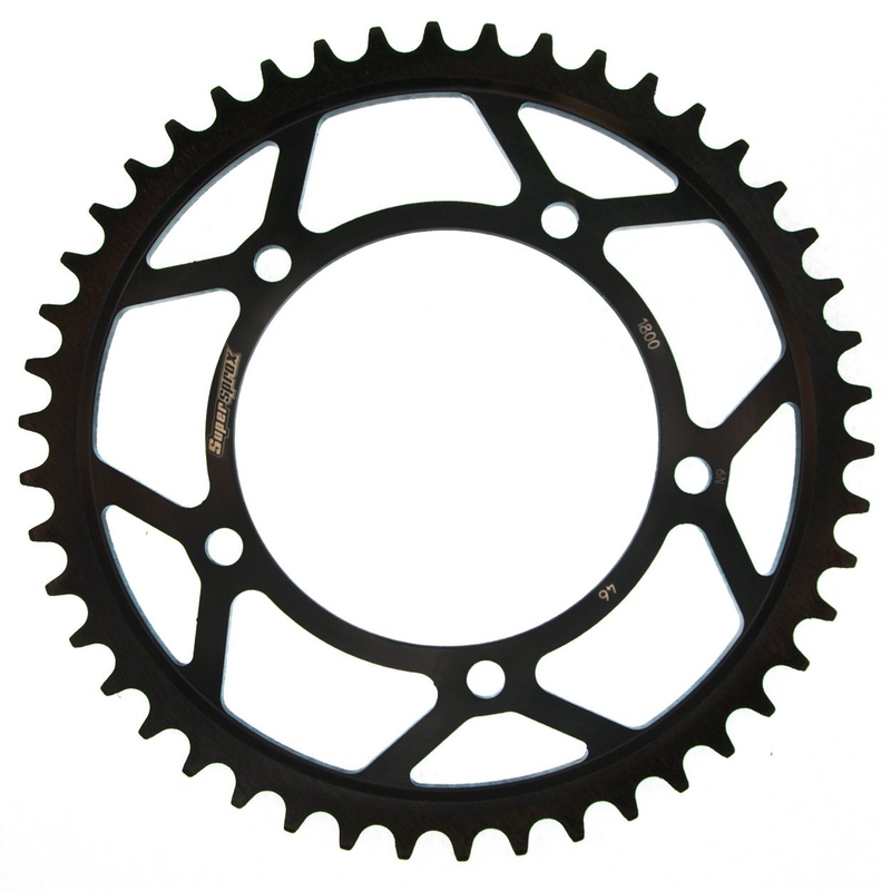Ketten Rad SUPERSPROX schwarz 46T, 530
