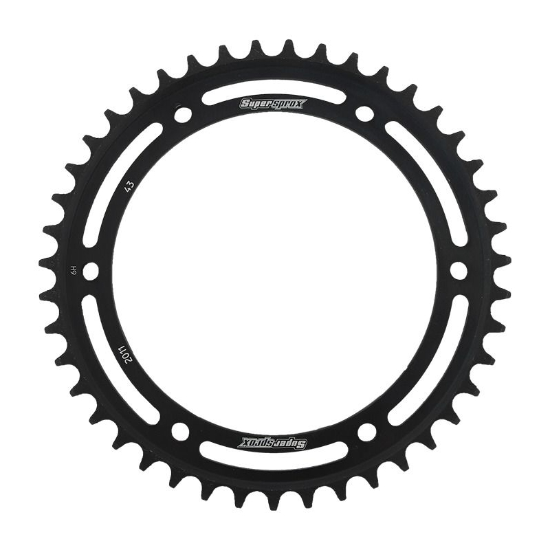 Ketten Rad SUPERSPROX schwarz 43T, 530