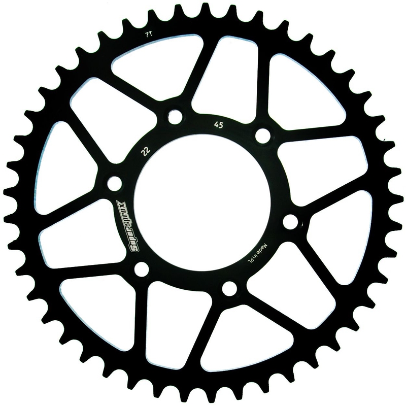 Ketten Rad SUPERSPROX schwarz 45T, 520