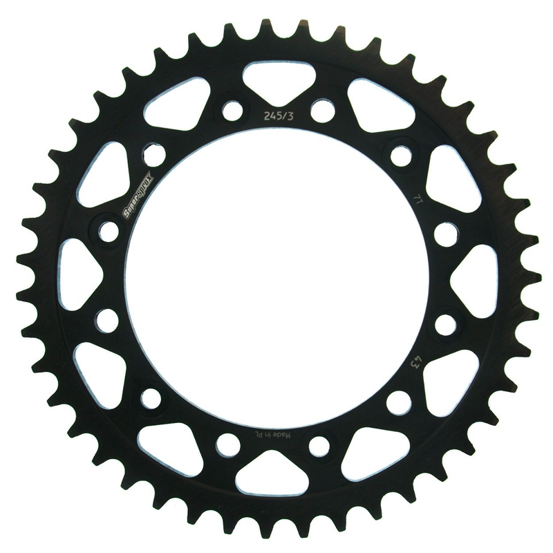 Ketten Rad SUPERSPROX schwarz 43T, 520