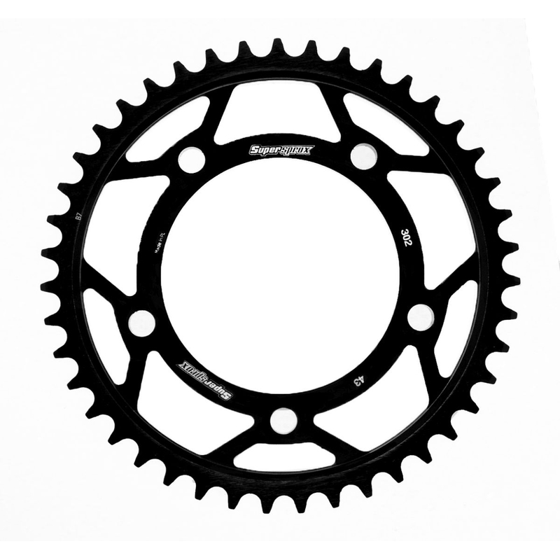 Ketten Rad SUPERSPROX schwarz 43T, 530