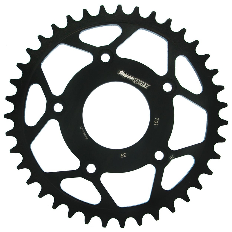 Ketten Rad SUPERSPROX schwarz 39T, 520