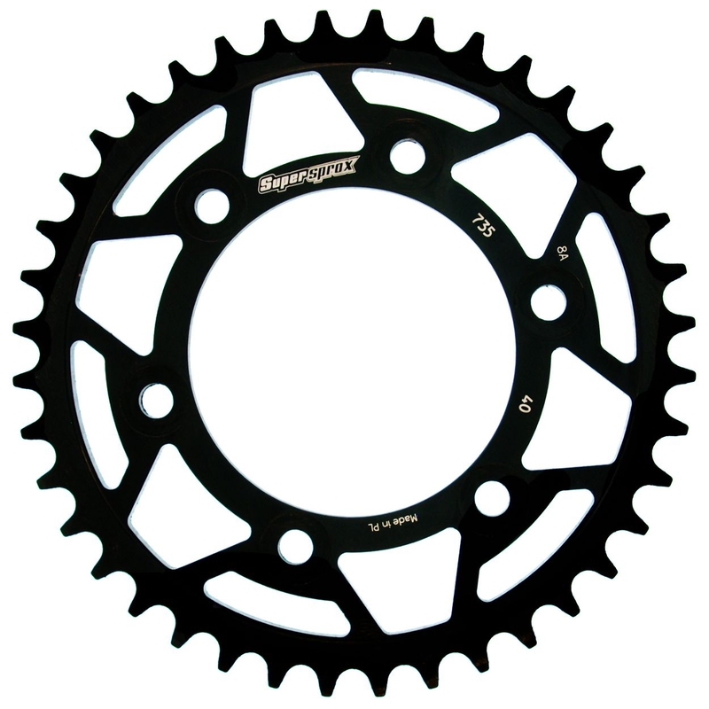 Ketten Rad SUPERSPROX schwarz 40T, 520